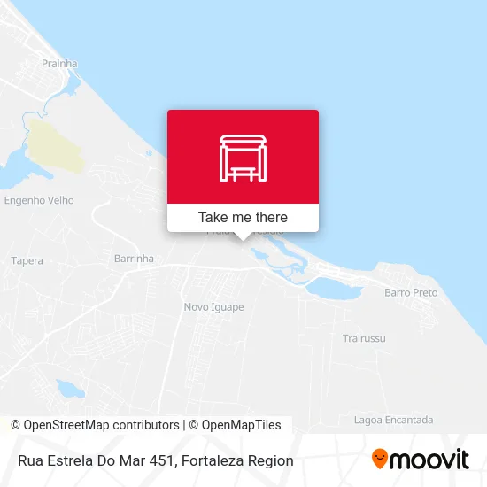 Rua Estrela Do Mar 451 map