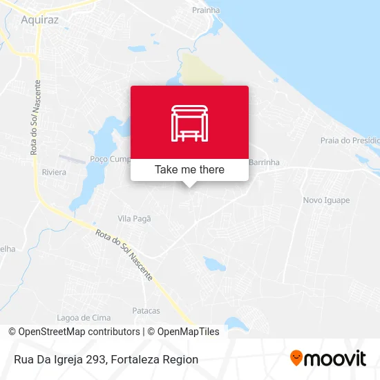 Rua Da Igreja 293 map