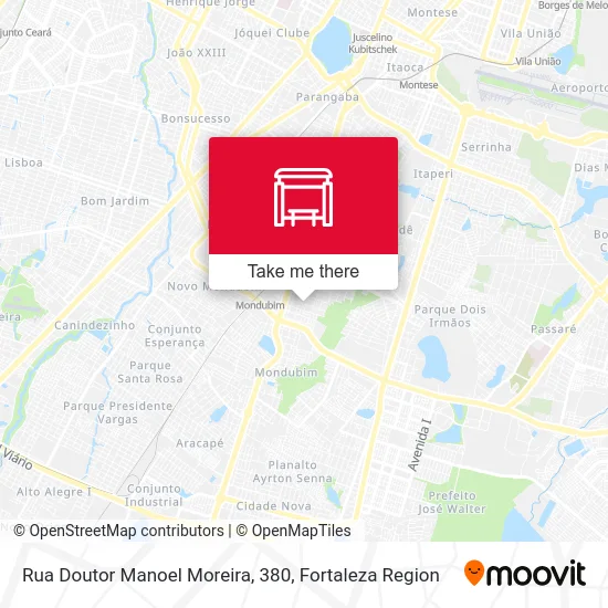 Rua Doutor Manoel Moreira, 380 map