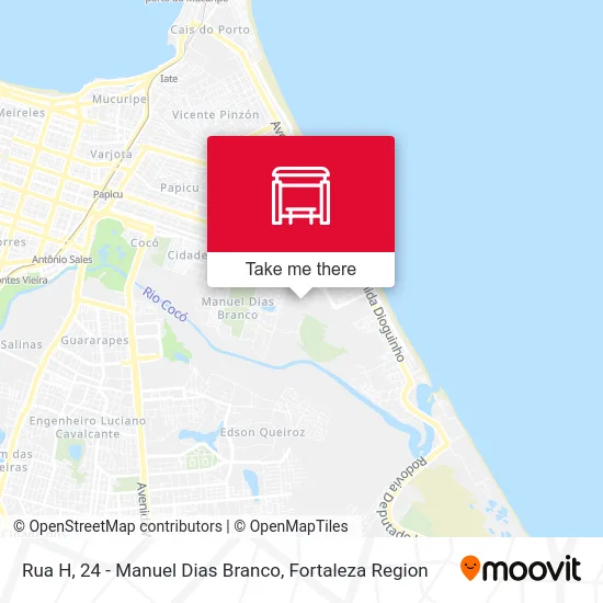 Rua H, 24 - Manuel Dias Branco map