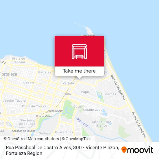 Rua Paschoal De Castro Alves, 300 - Vicente Pinzón map