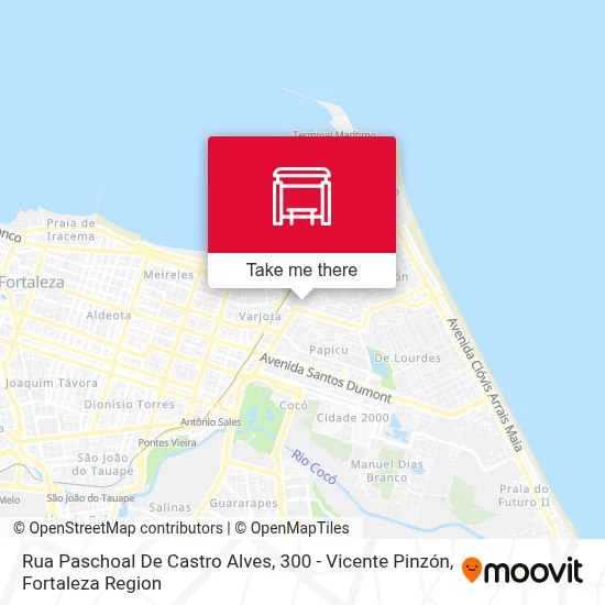 Rua Paschoal De Castro Alves, 300 - Vicente Pinzón map
