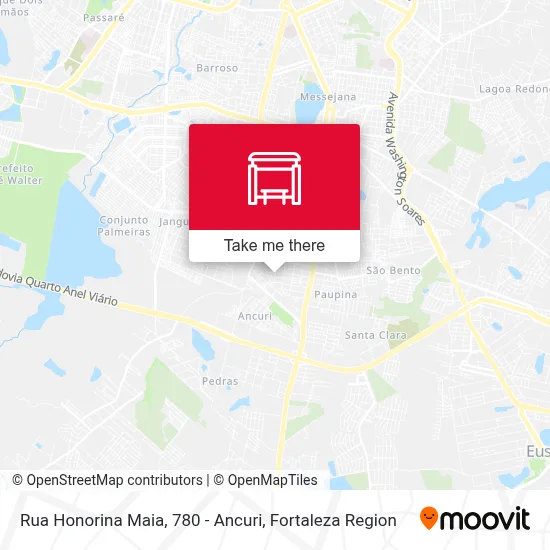 Rua Honorina Maia, 780 - Ancuri map