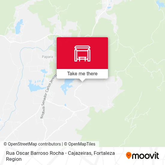 Rua Oscar Barroso Rocha - Cajazeiras map