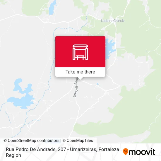 Rua Pedro De Andrade, 207 - Umarizeiras map