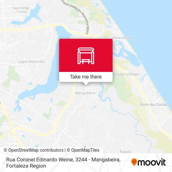 Rua Coronel Edinardo Weine, 3244 - Mangabeira map