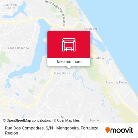 Rua Dos Compadres, S / N - Mangabeira map