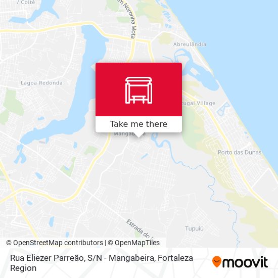 Rua Eliezer Parreão, S / N - Mangabeira map
