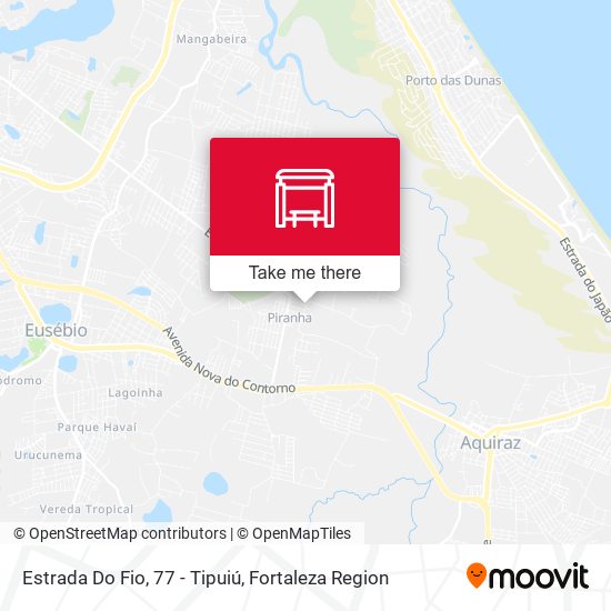 Estrada Do Fio, 77 - Tipuiú map