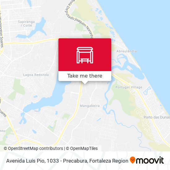 Avenida Luís Pio, 1033 - Precabura map
