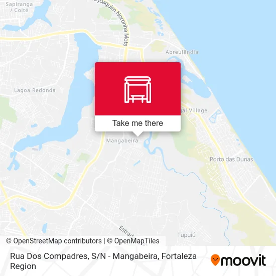 Rua Dos Compadres, S / N - Mangabeira map