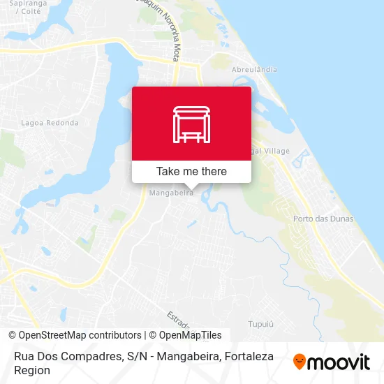 Rua Dos Compadres, S / N - Mangabeira map