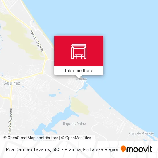 Rua Damiao Tavares, 685 - Prainha map