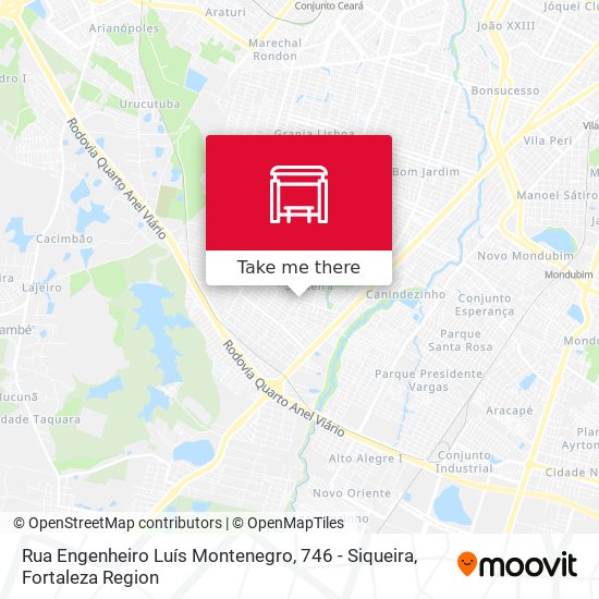 Rua Engenheiro Luís Montenegro, 746 - Siqueira map