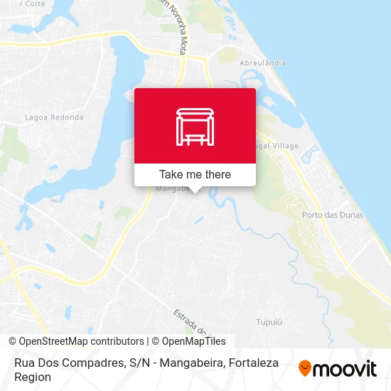 Rua Dos Compadres, S / N - Mangabeira map