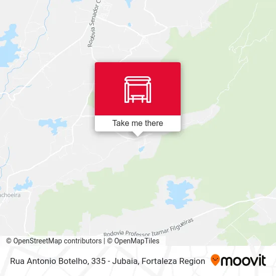 Rua Antonio Botelho, 335 - Jubaia map
