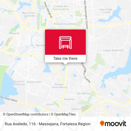 Rua Aveledo, 116 - Messejana map