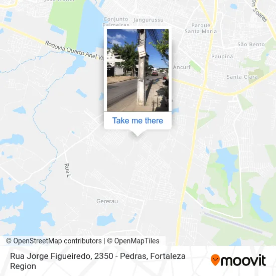Rua Jorge Figueiredo, 2350 - Pedras map