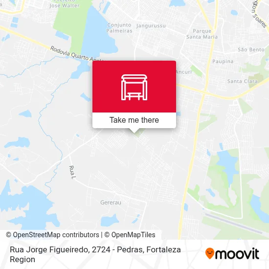 Rua Jorge Figueiredo, 2724 - Pedras map