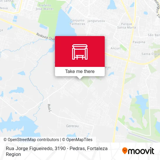 Rua Jorge Figueiredo, 3190 - Pedras map