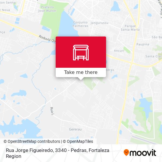 Rua Jorge Figueiredo, 3340 - Pedras map