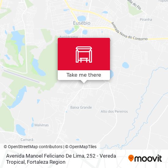 Avenida Manoel Feliciano De Lima, 252 - Vereda Tropical map