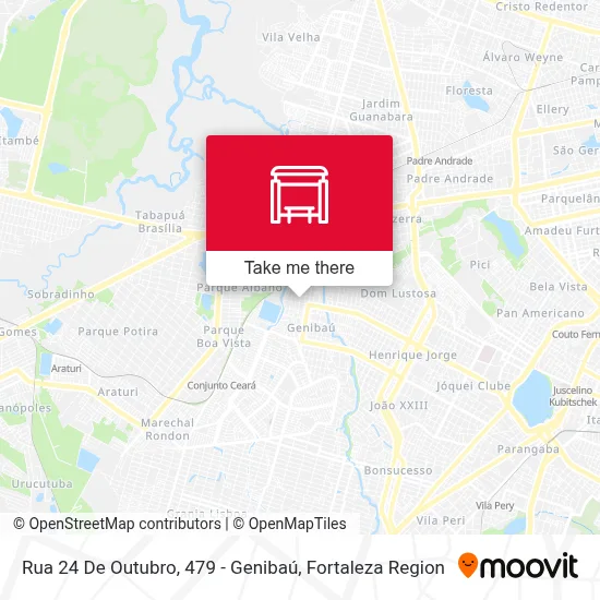 Rua 24 De Outubro, 479 - Genibaú map