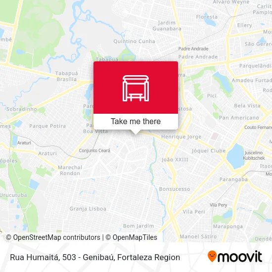 Rua Humaitá, 503 - Genibaú map