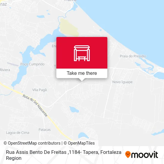 Rua Assis Bento De Freitas ,1184- Tapera map