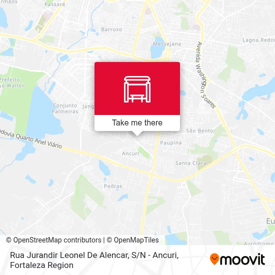 Rua Jurandir Leonel De Alencar, S / N - Ancuri map
