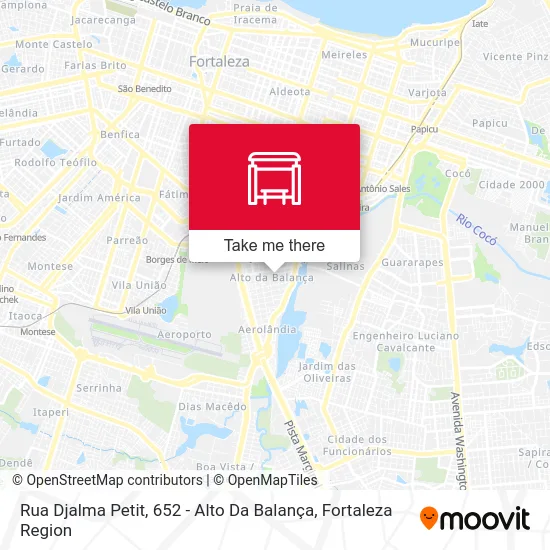Rua Djalma Petit, 652 - Alto Da Balança map