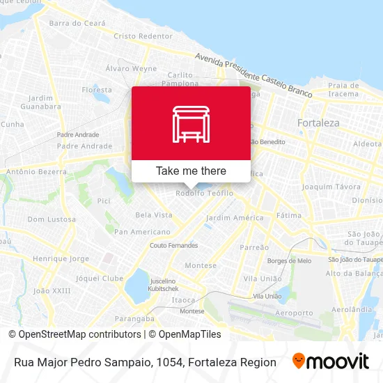 Rua Major Pedro Sampaio, 1054 map