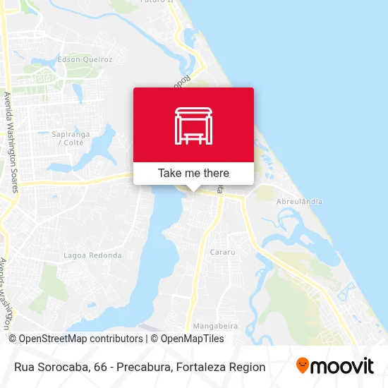 Rua Sorocaba, 66 - Precabura map