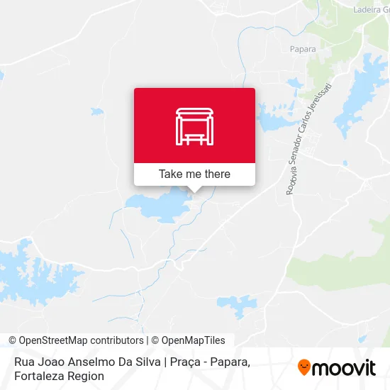 Rua Joao Anselmo Da Silva | Praça - Papara map