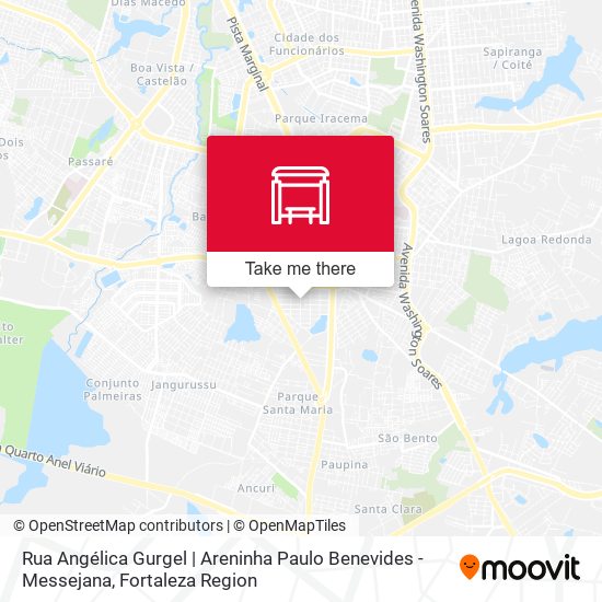 Rua Angélica Gurgel | Areninha Paulo Benevides - Messejana map
