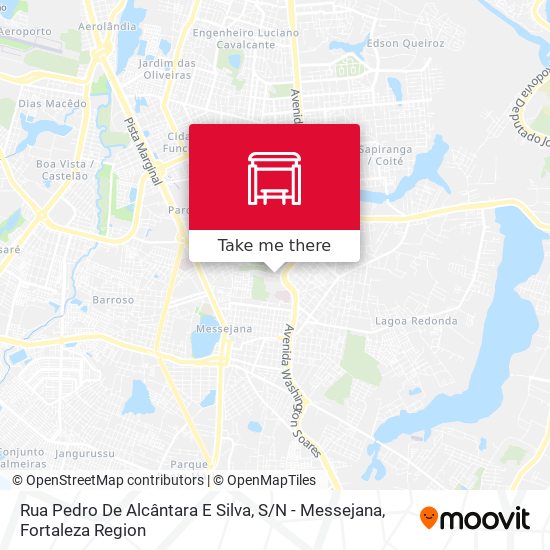 Rua Pedro De Alcântara E Silva, S / N - Messejana map