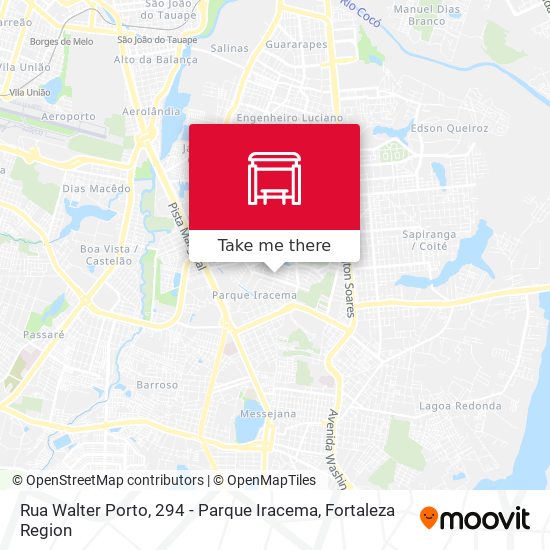 Rua Walter Porto, 294 - Parque Iracema map