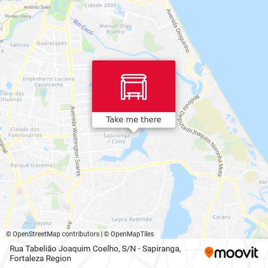 Rua Tabelião Joaquim Coelho, S / N - Sapiranga map