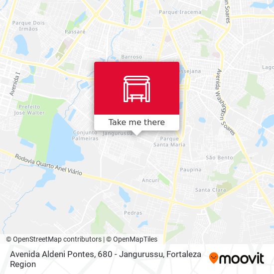 Avenida Aldeni Pontes, 680 - Jangurussu map