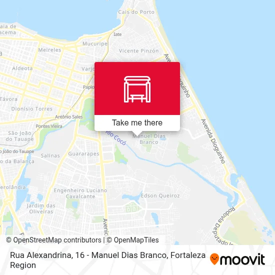 Rua Alexandrina, 16 - Manuel Dias Branco map