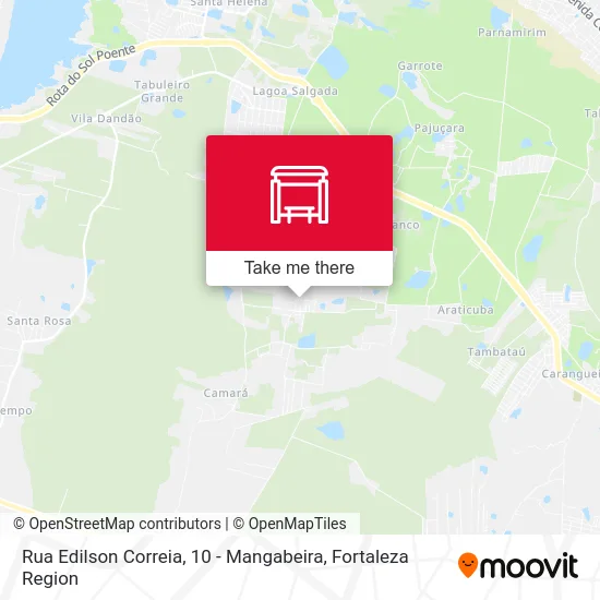 Rua Edilson Correia, 10 - Mangabeira map