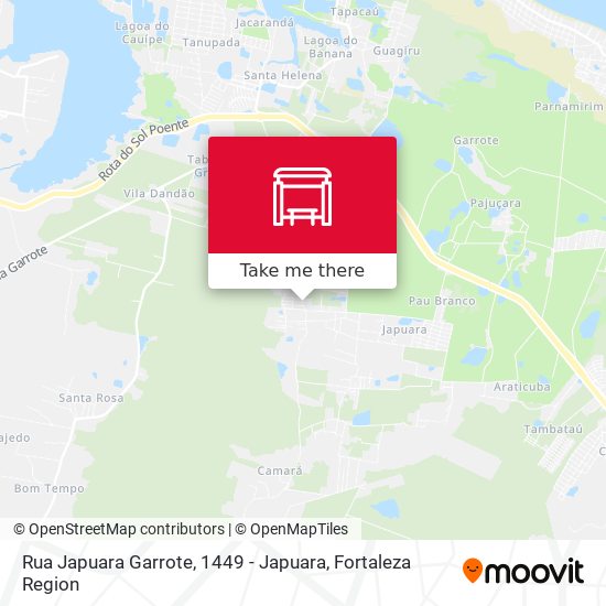 Rua Japuara Garrote, 1449 - Japuara map