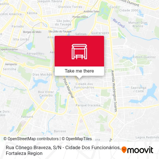 Rua Cônego Braveza, S / N - Cidade Dos Funcionários map