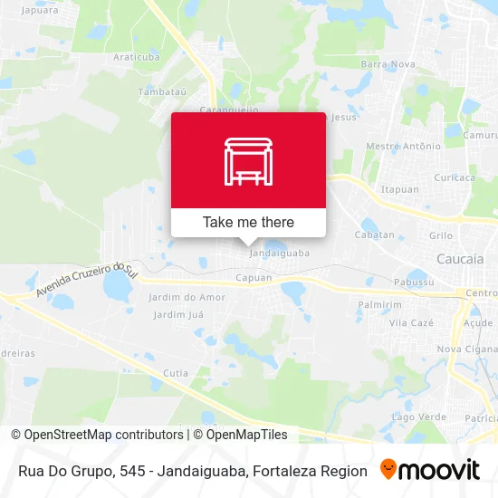 Rua Do Grupo, 545 - Jandaiguaba map