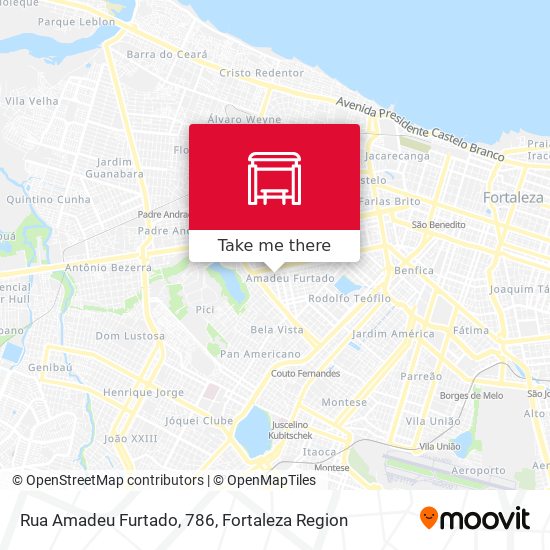 Rua Amadeu Furtado, 786 map