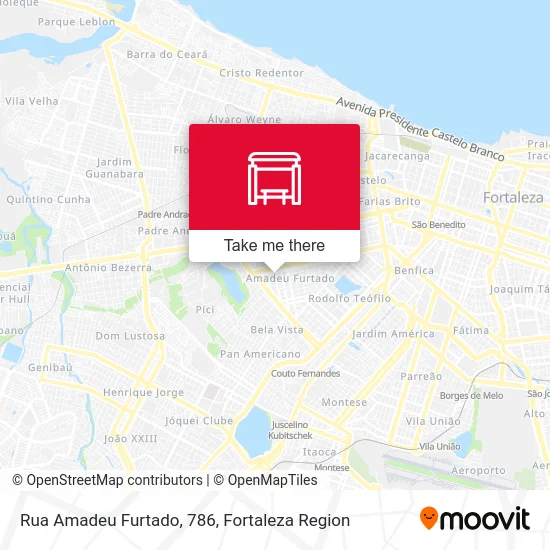 Rua Amadeu Furtado, 786 map