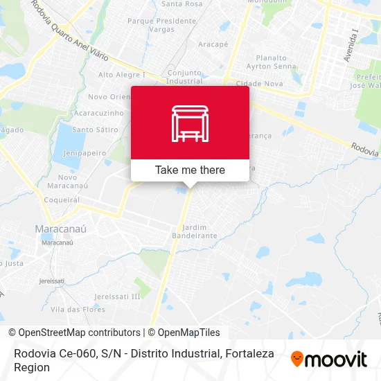 Rodovia Ce-060, S / N - Distrito Industrial map