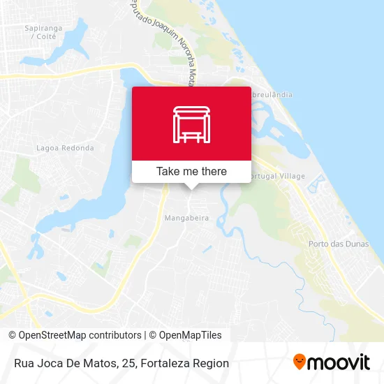 Rua Joca De Matos, 25 map