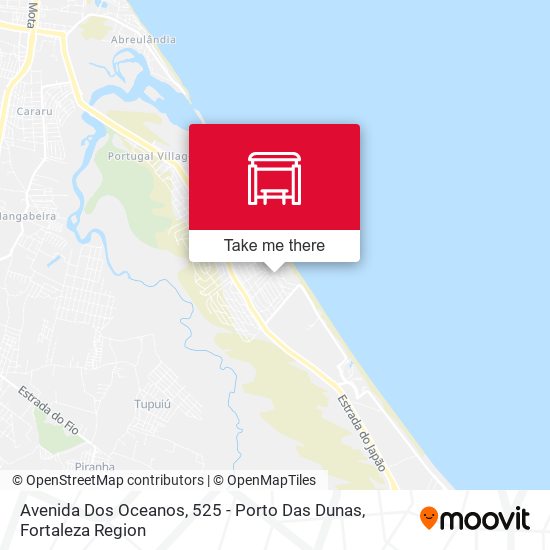 Avenida Dos Oceanos, 525 - Porto Das Dunas map
