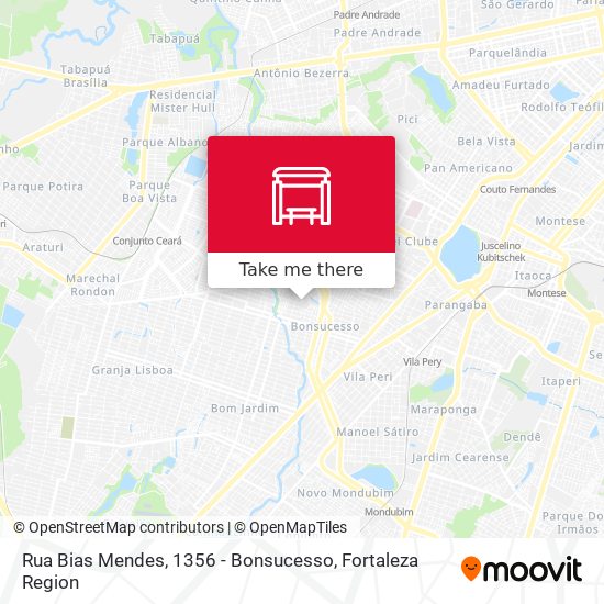 Rua Bias Mendes, 1356 - Bonsucesso map